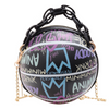 Funny Net Red Graffiti Messenger Bag Chain Personality Creative