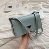 Fashion Pure Color Simple Net Red Style Small Square Bag