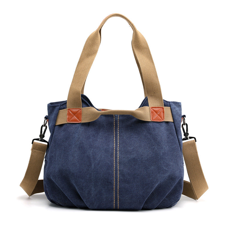 Canvas One Shoulder Casual Women's Bag Messenger