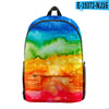 Personality Elements Tie-dye Peripheral Digital Color Backpack