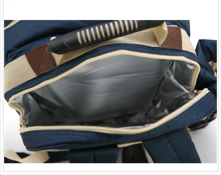 Portable Two-shoulder Picnic Insulation Bag