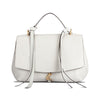 Genuine Leather Clamshell Handbags 2021 Summer New Simple