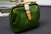 Plant Soft Leather Retro Style Doctor Bag