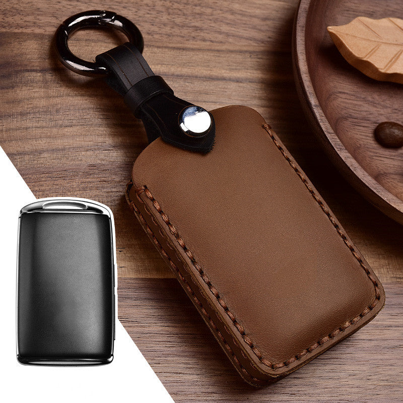 Car leather key case