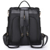 Women's Korean Style Rhombus Oxford Cloth Backpack