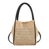Women's Straw Woven Fashion Trend Single Shoulder Messenger Bag