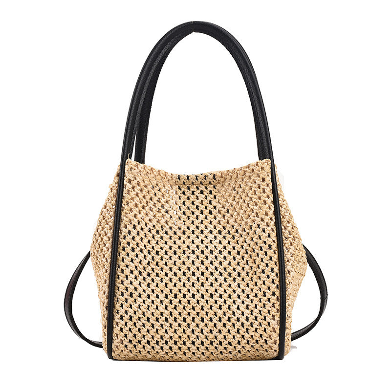 Women's Straw Woven Fashion Trend Single Shoulder Messenger Bag