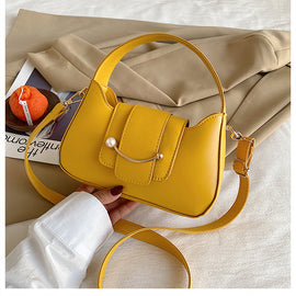 Fashionable PU One Shoulder Messenger Bag