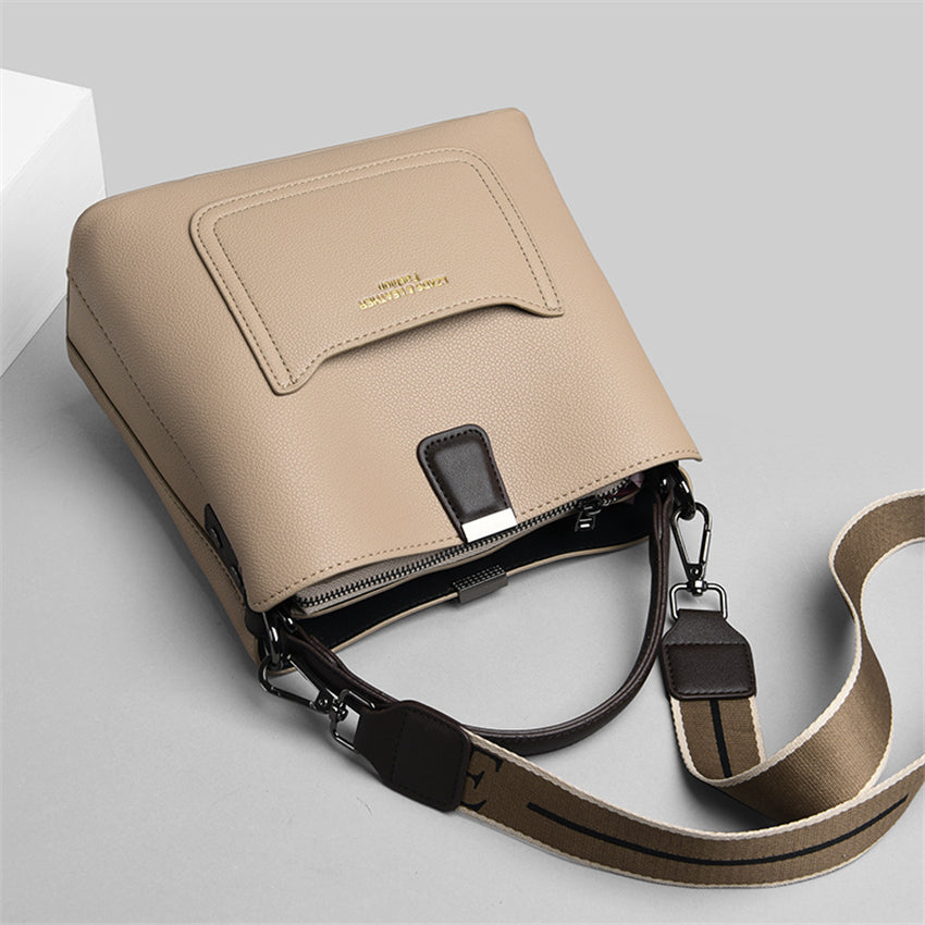 Summer New Ladies All-match One-shoulder Bucket Bag