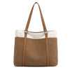 Women's Bag Shoulder Bag Color Matching Large Bag Portable Cloth