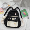 Female Cute Backpack Nylon Harajuku School Bag