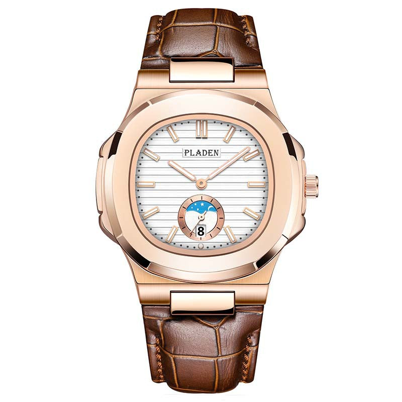 Stainless Steel Waterproof Luminous Men's Watch