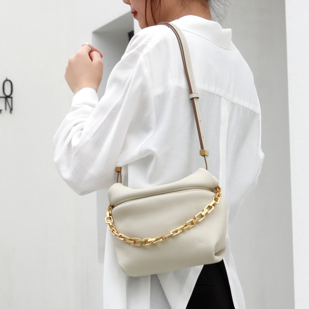 Leather Chain Dumpling One-shoulder Messenger Bag