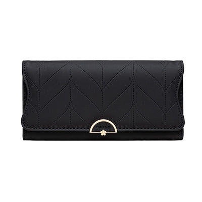 Women's Tri-Fold Large Capacity Clutch Wallet