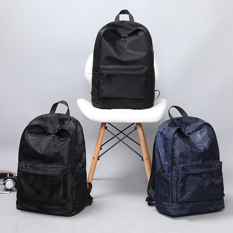 Simple Casual Junior High School Student Schoolbag