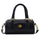 Pure Color PU Trendy Personality Cool And Handsome Retro Simple Cylinder Female Bag