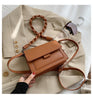 One Shoulder Messenger Simple Small Square Bag