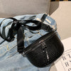 Rivet Soft Leather Fashion Saddle Bag Crossbody Belt