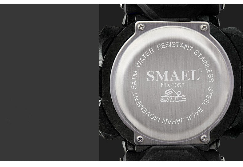 Men's Outdoor Sports Waterproof Electronic Watch