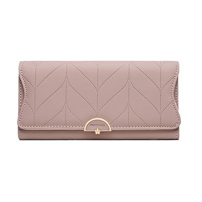 Women's Tri-Fold Large Capacity Clutch Wallet