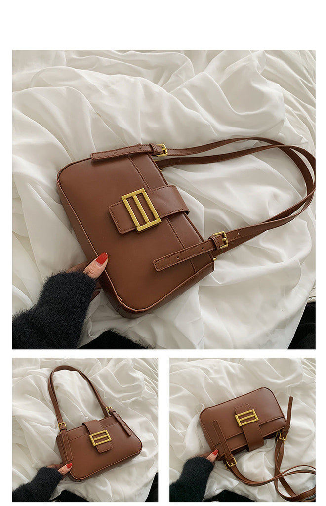 Retro Europe And America Simple Hand-carrying Casual Fashion Shoulder Bag