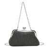 Crossbody Net Red Dinner Clip Chain Bag