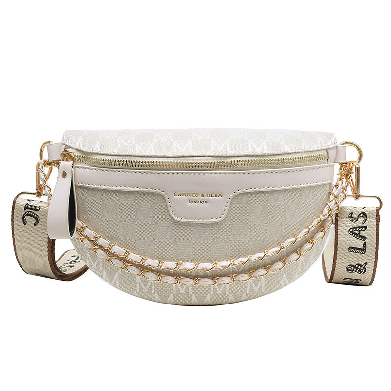 Letter Ladies Shoulder Bag Western Style