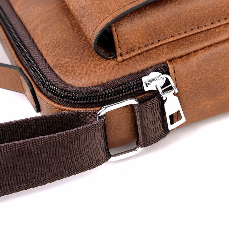 Men's Business Portable One Shoulder Messenger Bag