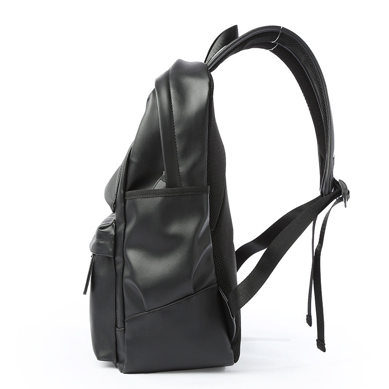 Men's Fashion Casual Solid Color Backpack