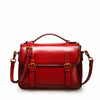 All-match Trend Cowhide Messenger Handbag Women