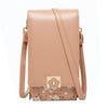 Korean Style PU Double Zip Flap Shoulder Crossbody Bag