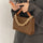 Ladies Textured Large-capacity Tote Bag
