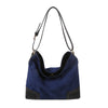 Simple And Large-capacity Contrast Color Stitching Tote