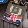 Antique Tassel Bag Color Contrast Stitching