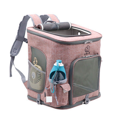 Space Capsule Cat Teddy Dog Pet Backpack Breathable Out Portable School Bag Cat And Dog Bag