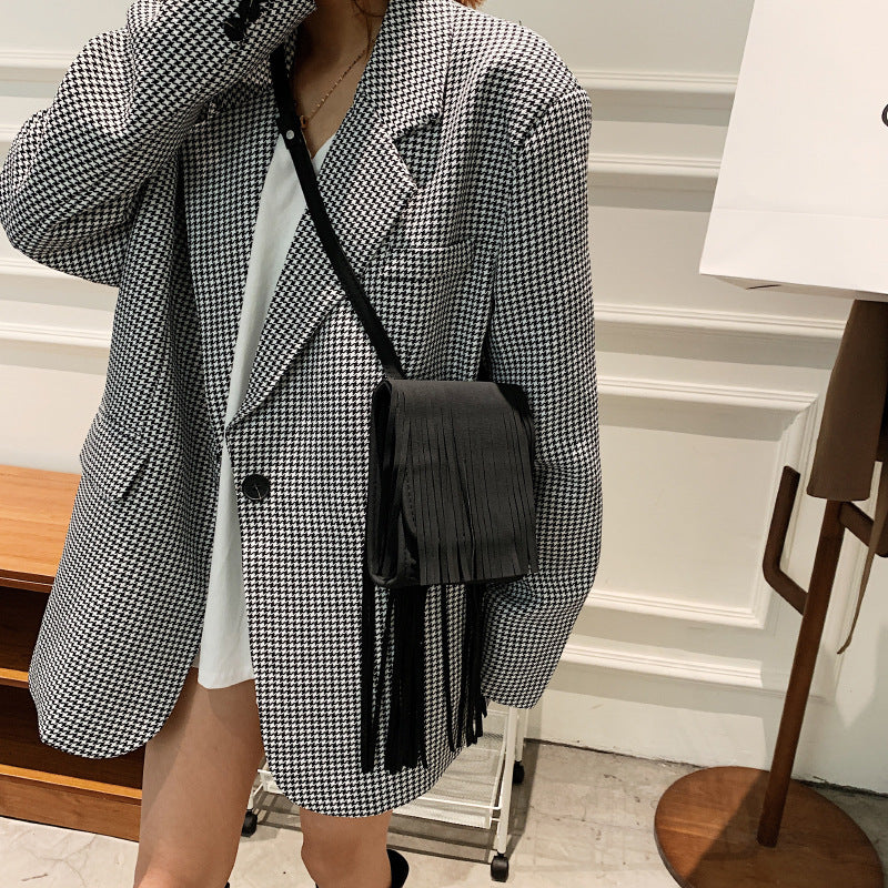 High Sense Of Autumn And Winter Fashion One-shoulder Small Square Bag