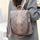 Women's Korean Style Rhombus Oxford Cloth Backpack