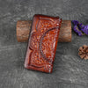 Ladies Leather Embossed Long Clutch Wallet