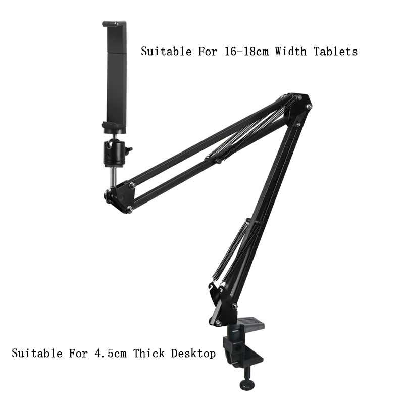 Adjustable Foldable Table Top Microphone Stand