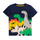 Boys Fashion T-Shirt Round Neck Cotton Fashion Cartoon Cool Print Short Sleeve Top