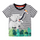 Boys Fashion T-Shirt Round Neck Cotton Fashion Cartoon Cool Print Short Sleeve Top