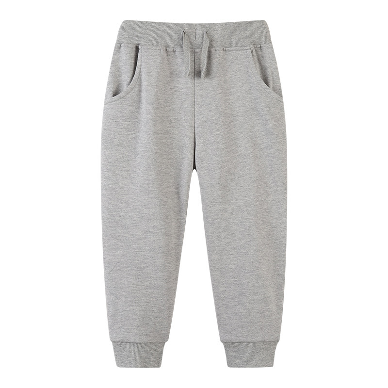 Children Kids Toddlers Boys Girls Solid Color Pants