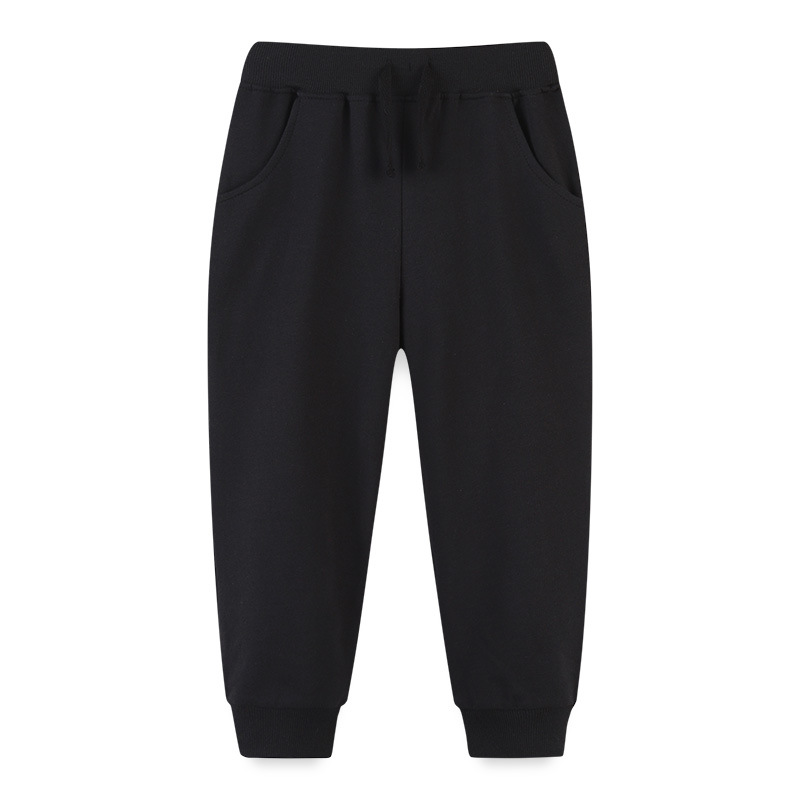 Children Kids Toddlers Boys Girls Solid Color Pants