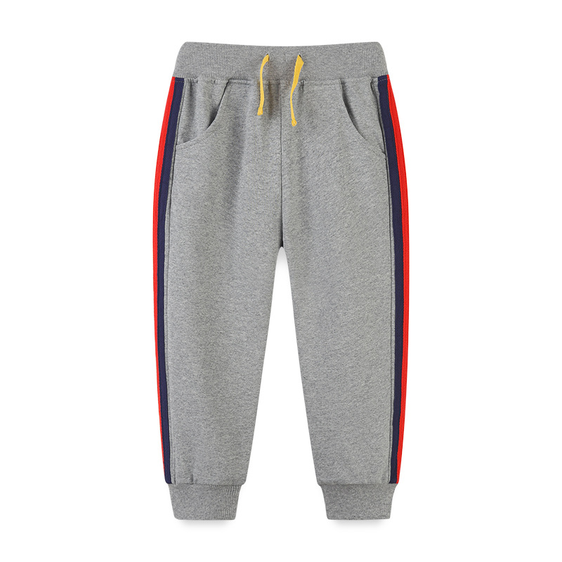 Children Kids Baby Fashion Boys Girls Stripe Sports Pants