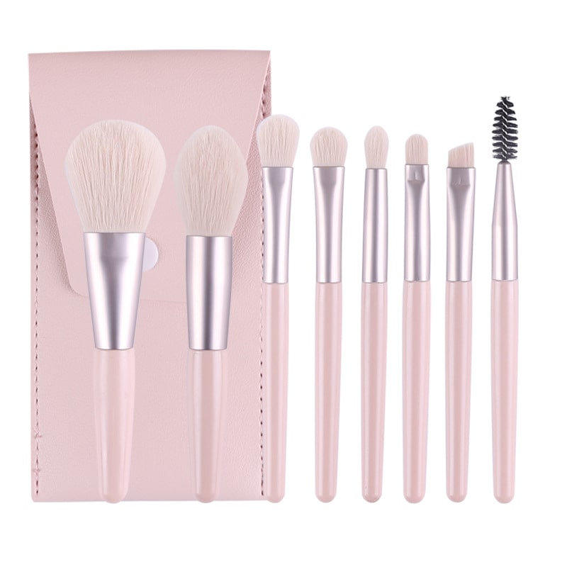 8 Pcs/Set Women Mini Portable Makeup Brushes Set