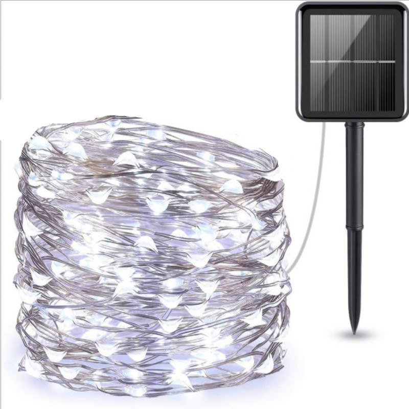 5m Solar Outdoor Christmas Decoration String Lights ( 2 sets )