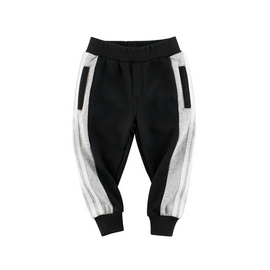 Boys Simple Casual Stripe Sweatpants