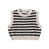 Children Kids Toddler Girls Boys Stripe Round Neck Knitted Vest