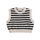 Children Kids Toddler Girls Boys Stripe Round Neck Knitted Vest