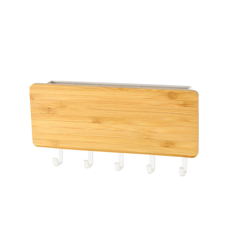 Wall-Hung Type Wooden Shelf Sundries Storage Box